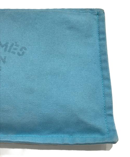 HERMES（エルメス）HERMES (エルメス) ヨッティングGM/ポーチ ブルーの古着・服飾アイテム