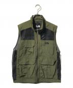 THE NORTH FACEザ ノース フェイス）の古着「Earthly Mesh Vest」｜カーキ×ブラック
