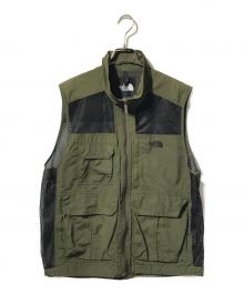 THE NORTH FACE（ザ ノース フェイス）の古着「Earthly Mesh Vest」｜カーキ×ブラック