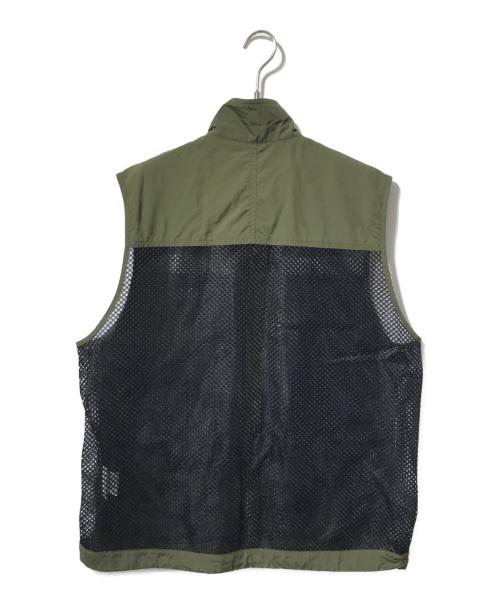 THE NORTH FACE（ザ ノース フェイス）THE NORTH FACE (ザ ノース フェイス) Earthly Mesh Vest カーキ×ブラック サイズ:Lの古着・服飾アイテム