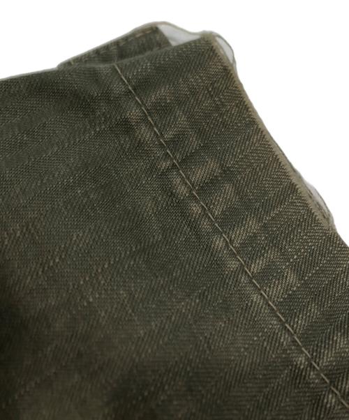 TENDERLOIN（テンダーロイン）TENDERLOIN (テンダーロイン) ヘリンボーンカバーオール グリーン サイズ:Lの古着・服飾アイテム