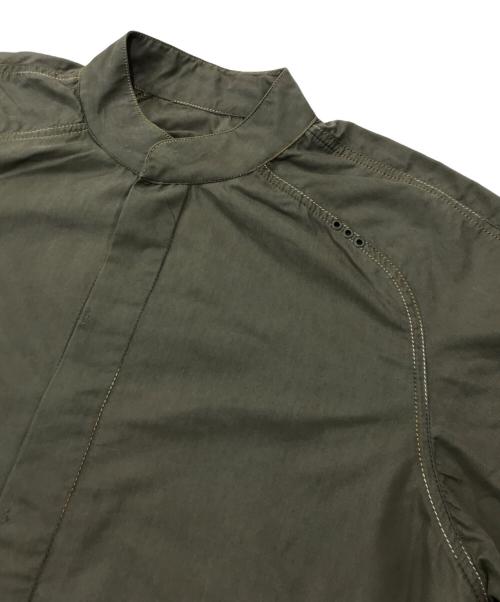 MAHARISHI（マハリシ）MAHARISHI (マハリシ) スタンドカラー比翼ジャケット グリーン サイズ:Mの古着・服飾アイテム