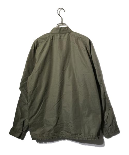 MAHARISHI（マハリシ）MAHARISHI (マハリシ) スタンドカラー比翼ジャケット グリーン サイズ:Mの古着・服飾アイテム