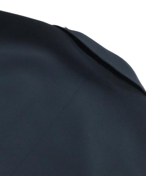 LAD MUSICIAN（ラッドミュージシャン）LAD MUSICIAN (ラッドミュージシャン) ポリエステル ツイル ロングコート ネイビー サイズ:44の古着・服飾アイテム