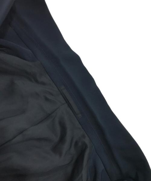 LAD MUSICIAN（ラッドミュージシャン）LAD MUSICIAN (ラッドミュージシャン) ポリエステル ツイル ロングコート ネイビー サイズ:44の古着・服飾アイテム