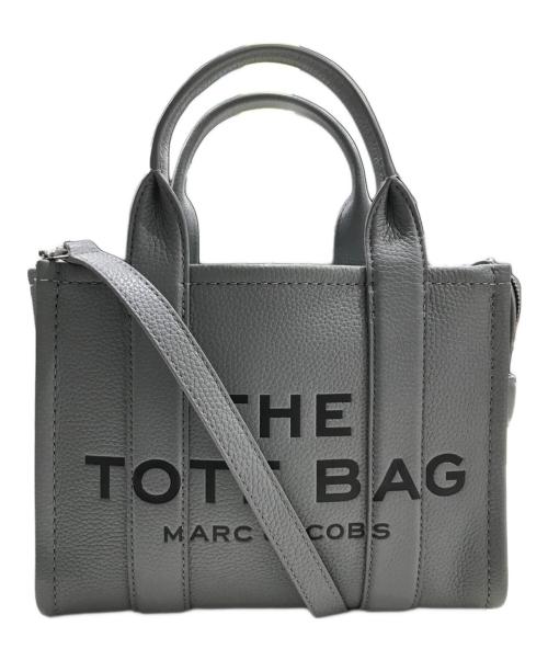 MARC JACOBS（マークジェイコブス）MARC JACOBS (マークジェイコブス) THE LEATHER TOTE BAG グレーの古着・服飾アイテム