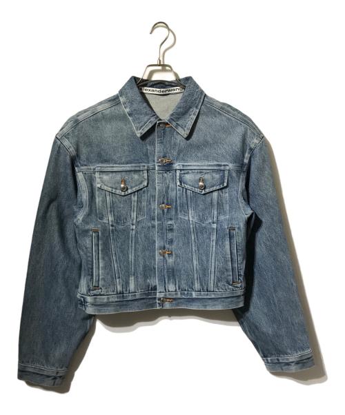 ALEXANDER WANG（アレキサンダー・ワン）ALEXANDER WANG (アレキサンダー・ワン) デニムトラッカージャケット/デニムジャケット インディゴ サイズ:Ｓの古着・服飾アイテム