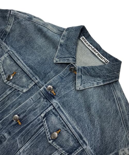 ALEXANDER WANG（アレキサンダー・ワン）ALEXANDER WANG (アレキサンダー・ワン) デニムトラッカージャケット/デニムジャケット インディゴ サイズ:Ｓの古着・服飾アイテム
