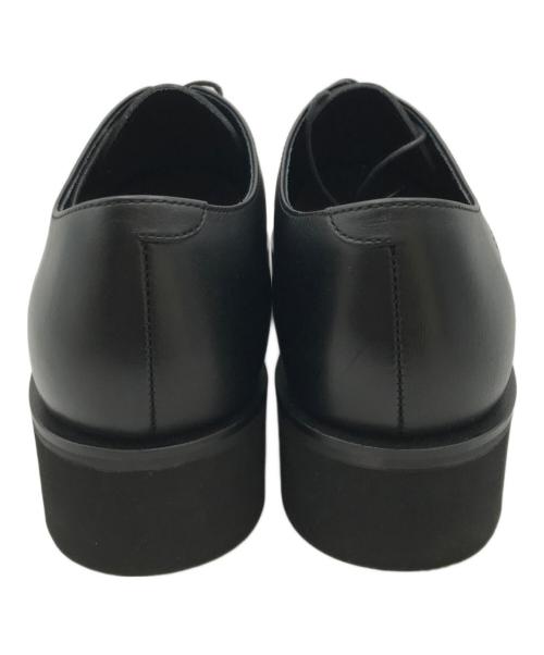 PADRONE（パドローネ）PADRONE (パドローネ) パドローネ ダービープレーントゥシューズ ブラック サイズ:42の古着・服飾アイテム