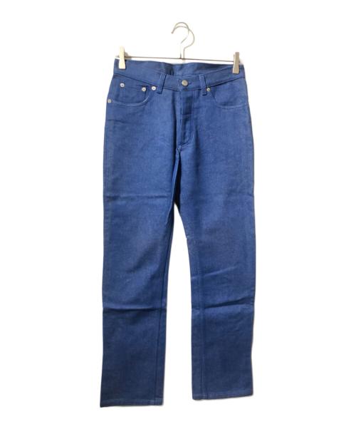 HELMUT LANG（ヘルムートラング）HELMUT LANG (ヘルムートラング) ボタンフライストレートデニムパンツ インディゴ サイズ:29の古着・服飾アイテム