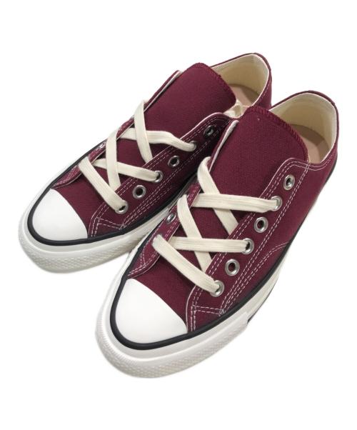CONVERSE ADDICT（コンバース アディクト）CONVERSE ADDICT (コンバース アディクト) ローカットスニーカー レッド サイズ:US5.5の古着・服飾アイテム