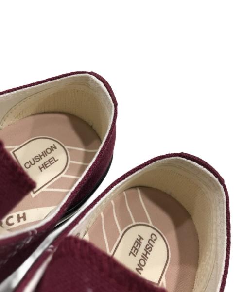 CONVERSE ADDICT（コンバース アディクト）CONVERSE ADDICT (コンバース アディクト) ローカットスニーカー レッド サイズ:US5.5の古着・服飾アイテム