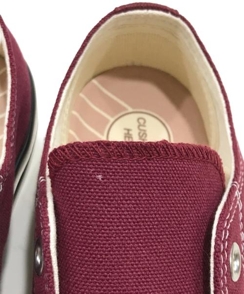 CONVERSE ADDICT（コンバース アディクト）CONVERSE ADDICT (コンバース アディクト) ローカットスニーカー レッド サイズ:US5.5の古着・服飾アイテム