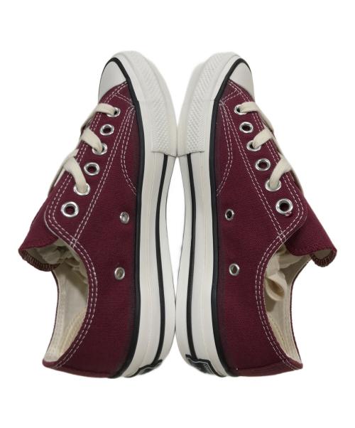CONVERSE ADDICT（コンバース アディクト）CONVERSE ADDICT (コンバース アディクト) ローカットスニーカー レッド サイズ:US5.5の古着・服飾アイテム