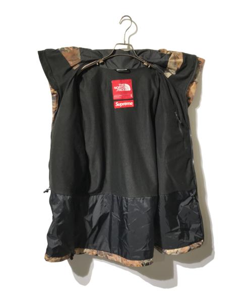 THE NORTH FACE（ザ ノース フェイス）THE NORTH FACE (ザ ノース フェイス) Supreme (シュプリーム) マウンテンライトジャケット ブラック×ブラウン サイズ:Mの古着・服飾アイテム