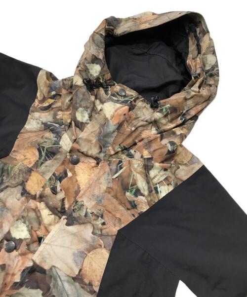 THE NORTH FACE（ザ ノース フェイス）THE NORTH FACE (ザ ノース フェイス) Supreme (シュプリーム) マウンテンライトジャケット ブラック×ブラウン サイズ:Mの古着・服飾アイテム