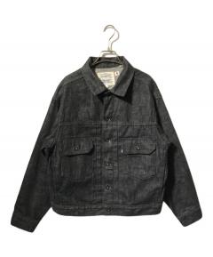 中古・古着通販】DIESEL (ディーゼル) 刺繍デニムジャケット
