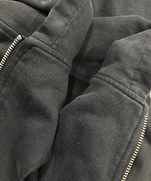 SUPPLIER（サプライヤー）SUPPLIER (サプライヤー) ボクシーフィットジップロゴフーディ ブラック サイズ:XLの古着・服飾アイテム