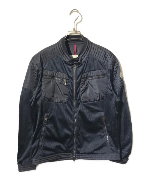 MONCLER（モンクレール）MONCLER (モンクレール) ファブリスメッシュジャケット ネイビー サイズ:3の古着・服飾アイテム