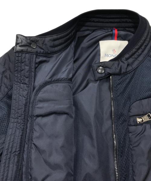 MONCLER（モンクレール）MONCLER (モンクレール) ファブリスメッシュジャケット ネイビー サイズ:3の古着・服飾アイテム