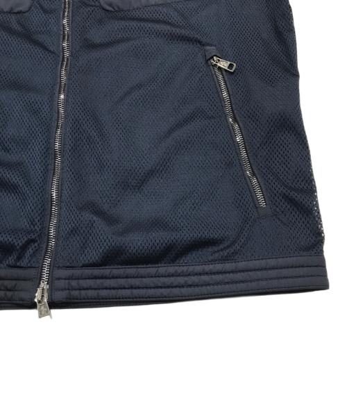 MONCLER（モンクレール）MONCLER (モンクレール) ファブリスメッシュジャケット ネイビー サイズ:3の古着・服飾アイテム