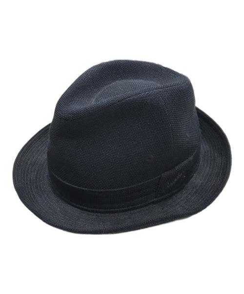 BORSALINO（ボルサリーノ）BORSALINO (ボルサリーノ) ハット ネイビーの古着・服飾アイテム