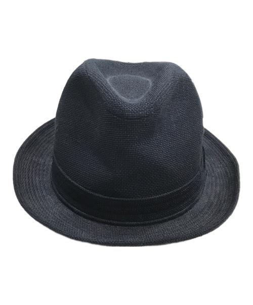 BORSALINO（ボルサリーノ）BORSALINO (ボルサリーノ) ハット ネイビーの古着・服飾アイテム