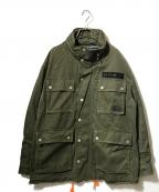 DIESELディーゼル）の古着「ミリタリージャケット」｜カーキ
