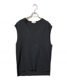 MACKINTOSH LONDON（マッキントッシュ ロンドン）の古着「レーヨンニットベスト」｜ブラック