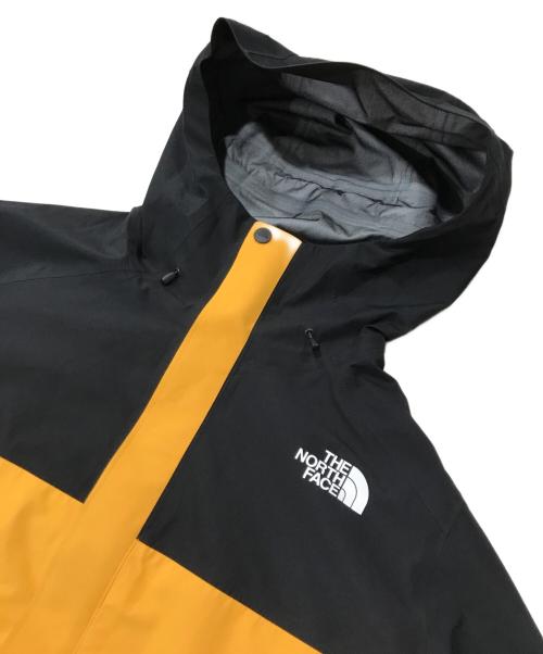 THE NORTH FACE（ザ ノース フェイス）THE NORTH FACE (ザ ノース フェイス) FL ドリズルジャケット イエロー×ブラック サイズ:Mの古着・服飾アイテム