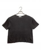 KAGUREカグレ）の古着「リネン半袖Tシャツ」｜グレー