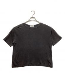 KAGURE（カグレ）の古着「リネン半袖Tシャツ」｜グレー