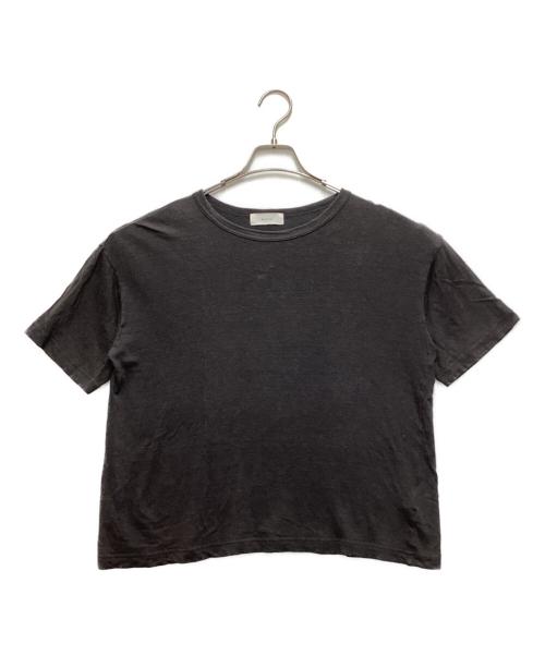 KAGURE（カグレ）KAGURE (カグレ) リネン半袖Tシャツ グレー サイズ:FREEの古着・服飾アイテム