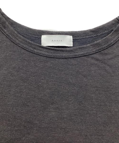 KAGURE（カグレ）KAGURE (カグレ) リネン半袖Tシャツ グレー サイズ:FREEの古着・服飾アイテム