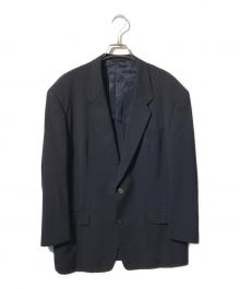 Y's for men（ワイズフォーメン）の古着「2Bウールジャケット/テーラードジャケット」｜ネイビー