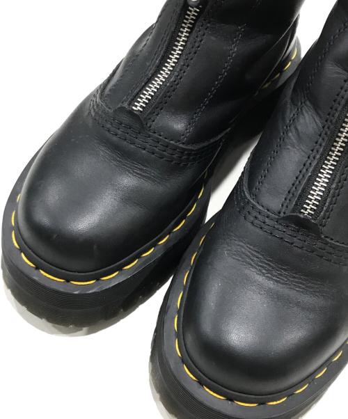 Dr.Martens（ドクターマーチン）Dr.Martens (ドクターマーチン) ジップアップブーツ ブラック サイズ:UK5の古着・服飾アイテム
