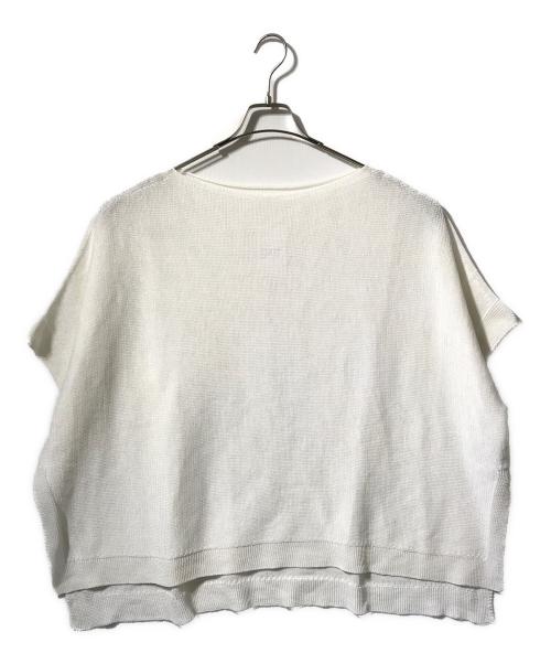 IENA（イエナ）IENA (イエナ) コットンギマ ポンチョプルオーバー ホワイト サイズ:表記無しの古着・服飾アイテム