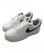 NIKEナイキ）の古着「ローカットスニーカー/エアフォース1'07」｜ホワイト