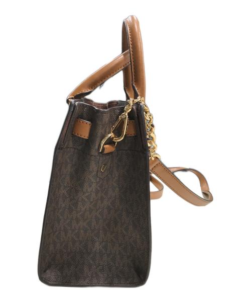 MICHAEL KORS（マイケル・コース）MICHAEL KORS (マイケル・コース) 2WAYバッグ ブラウンの古着・服飾アイテム