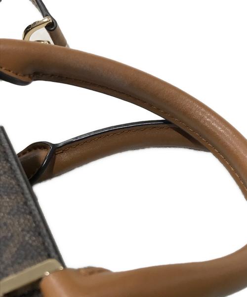 MICHAEL KORS（マイケル・コース）MICHAEL KORS (マイケル・コース) 2WAYバッグ ブラウンの古着・服飾アイテム