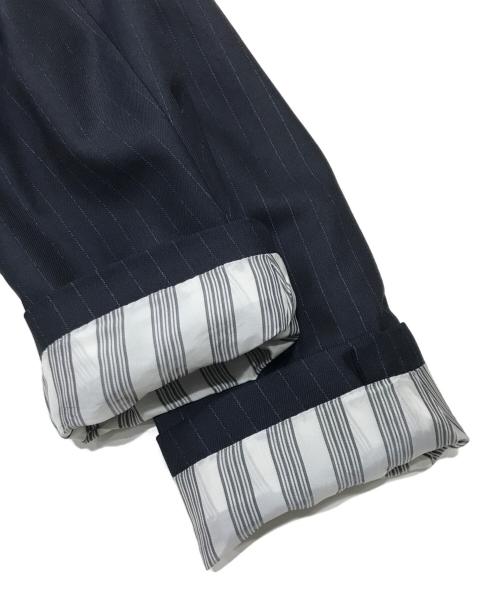 BROOKS BROTHERS（ブルックスブラザーズ）BROOKS BROTHERS (ブルックスブラザーズ) ピンストライプセットアップスーツ ネイビー サイズ:表記無しの古着・服飾アイテム