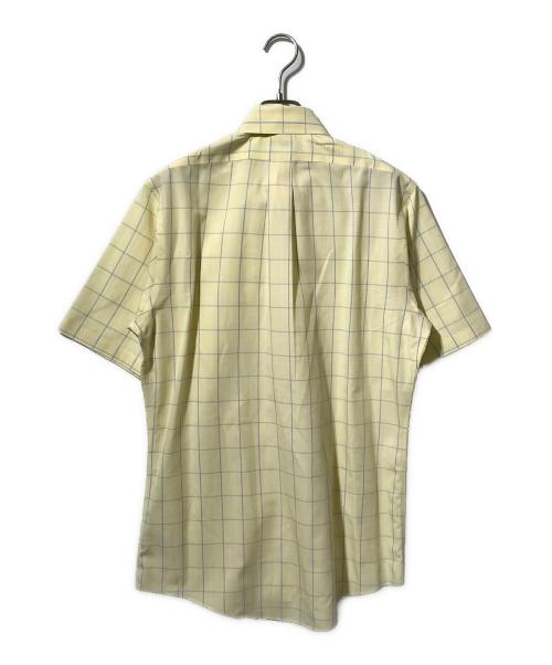BROOKS BROTHERS（ブルックスブラザーズ）BROOKS BROTHERS (ブルックスブラザーズ) ショートスリーブチェックシャツ イエロー サイズ:15の古着・服飾アイテム