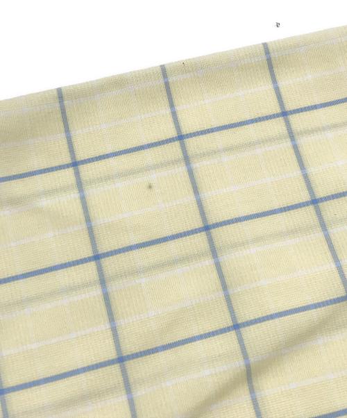 BROOKS BROTHERS（ブルックスブラザーズ）BROOKS BROTHERS (ブルックスブラザーズ) ショートスリーブチェックシャツ イエロー サイズ:15の古着・服飾アイテム