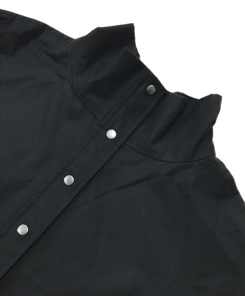 CREDONA（クレドナ）CREDONA (クレドナ) ハイネックブラウス/2WAYデザイン ブラック サイズ:Fの古着・服飾アイテム