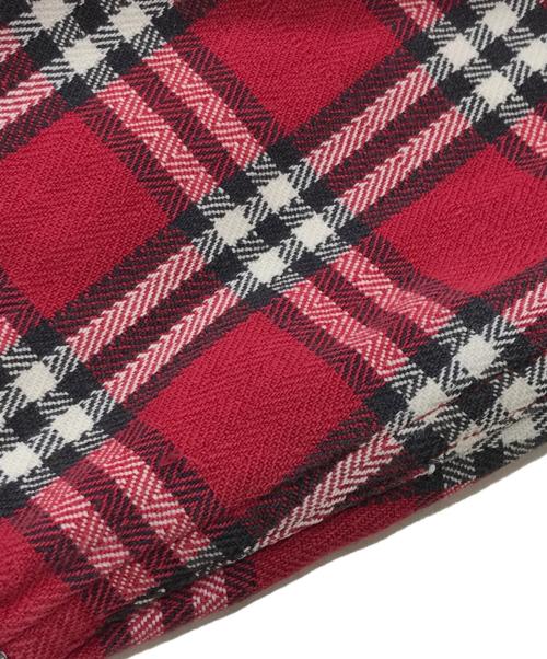 GAP（ギャップ）GAP (ギャップ) チェックネルシャツ/長袖シャツ レッド サイズ:Lの古着・服飾アイテム