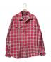 GAP（ギャップ）の古着「チェックネルシャツ/長袖シャツ」｜レッド