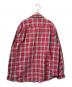 GAP (ギャップ) チェックネルシャツ/長袖シャツ レッド サイズ:L：5000円