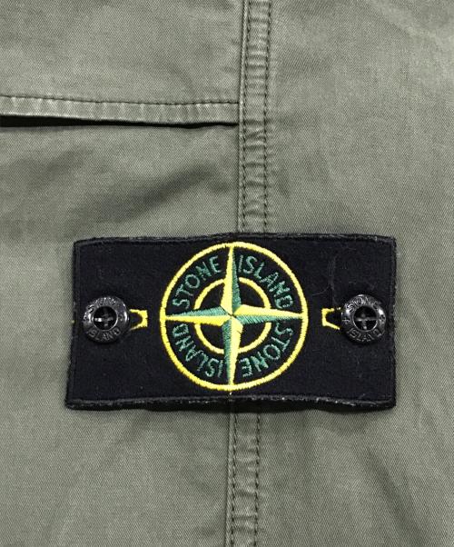 STONE ISLAND（ストーンアイランド）STONE ISLAND (ストーンアイランド) スーピマコットン ツイールストレッチ カーゴパンツ カーキ サイズ:W30の古着・服飾アイテム
