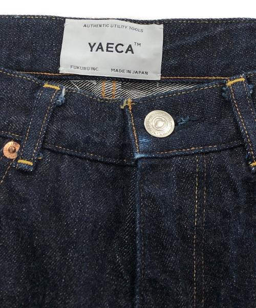 YAECA（ヤエカ）YAECA (ヤエカ) デニムパンツ/ワイドストレートパンツ インディゴ サイズ:28の古着・服飾アイテム