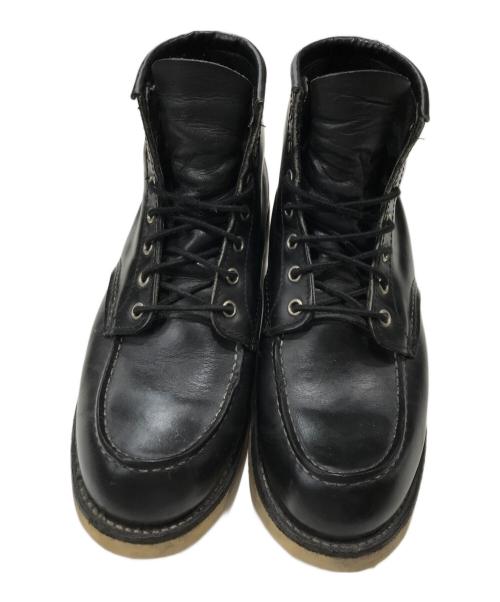 RED WING（レッドウィング）RED WING (レッドウィング) アイリッシュセッターモックトゥブーツ ブラック サイズ:9の古着・服飾アイテム